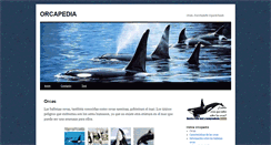 Desktop Screenshot of orcapedia.com